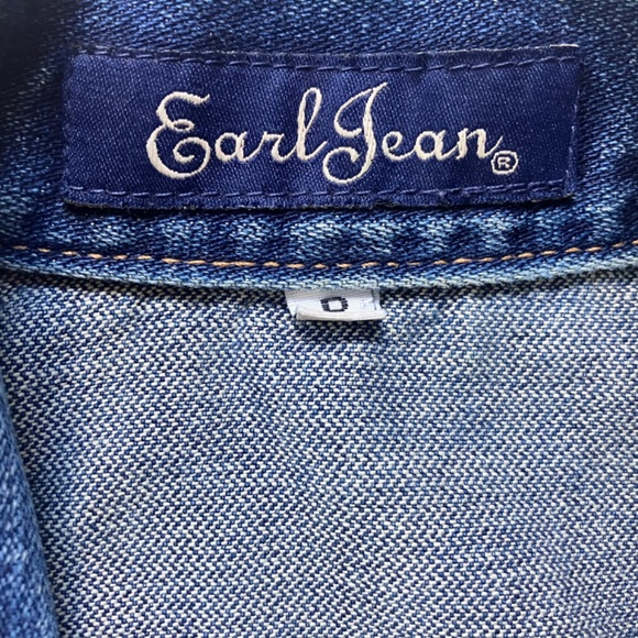 Vintage Made in USA Earl Jean Denim Jacket - Picture 10 of 12